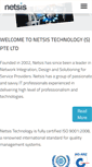 Mobile Screenshot of netsis.com.sg